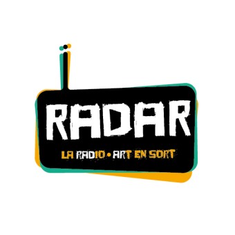 Radar art en sort logo