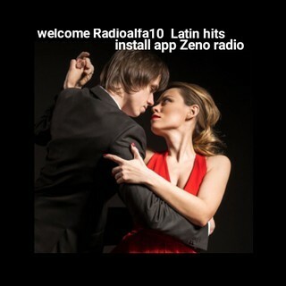 Radioalfa10 Latin hits logo