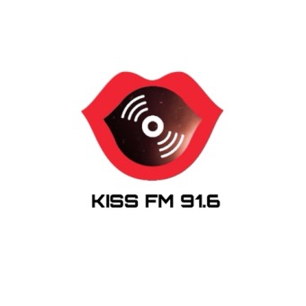 Kiss FM 91.6 logo