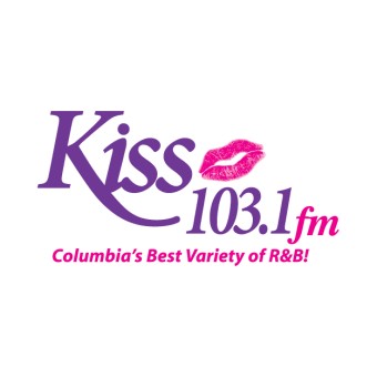 WLXC 103.1 Kiss FM logo