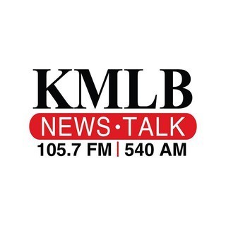 KMLB News Talk 540 AM 105.7 FM logo