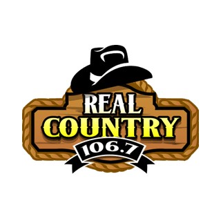 WFGA Real Country 106.7 FM logo