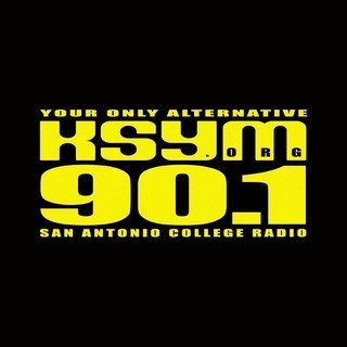 KSYM Your Only Alternative 90.1 FM logo
