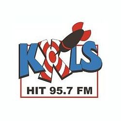 KXLS Hit Radio 95.7 FM logo