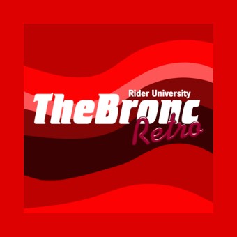 107.7 The Bronc Retro logo