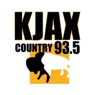 KJAX Country 93.5 FM logo
