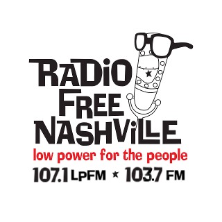 WRFN-LP Radio Free Nashville 107.1 FM logo
