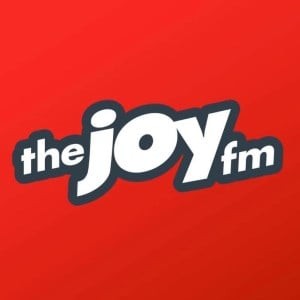 The Joy FM 88.1 & 91.5 logo