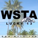 WSTA Lucky 13 logo