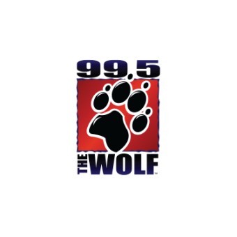 KWJJ 99.5 The Wolf logo