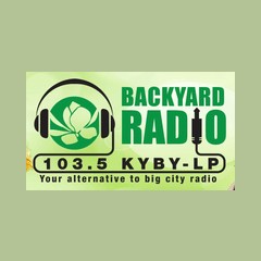 KYBY-LP Backyard Radio 103.5 FM logo