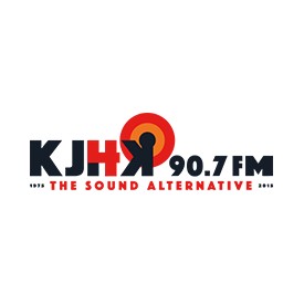 KJHK 90.7 logo