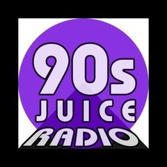 A .RADIO 90s JUICE logo