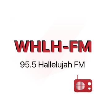 WHLH Hallelujah 95.5 FM logo