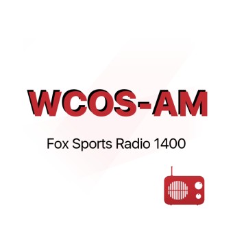 WCOS Fox Sports Radio 1400 AM logo