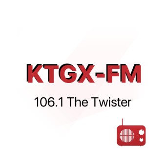 KTGX The Twister 106.1 FM logo