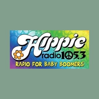 WHPP Hippie Radio 105.3 FM logo