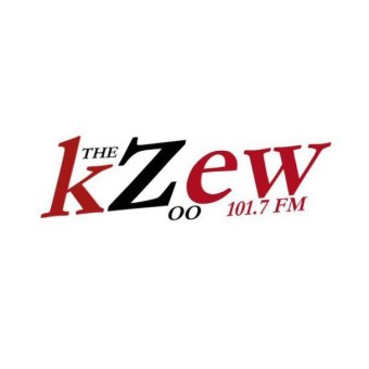 KZEW The Zoo 101.7 FM logo