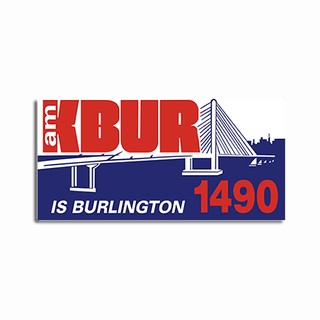 1490 KBUR logo