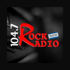 Rock Radio 104.7 FM logo
