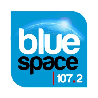 Blue Space 107.2 FM logo