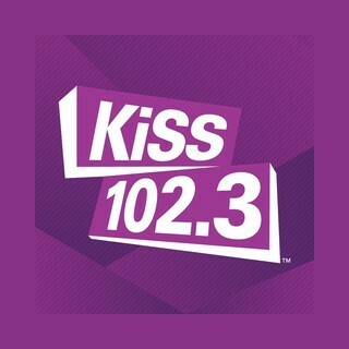 KISS 102.3 FM logo
