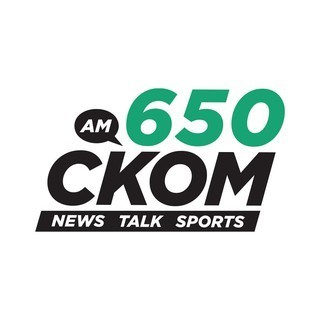 CKOM News Talk 650 AM logo