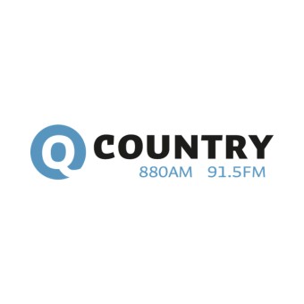 Q Country 91.5 FM logo