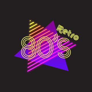 Retro Radio 80s logo