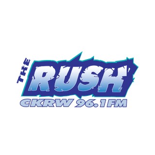CKRW The Rush 96.1 FM logo