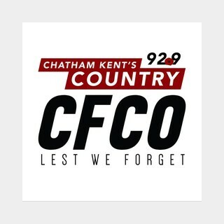 CFCO Country 92.9 logo