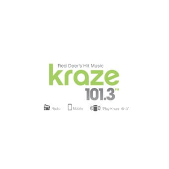 CKIK KRAZE 101.3 FM logo