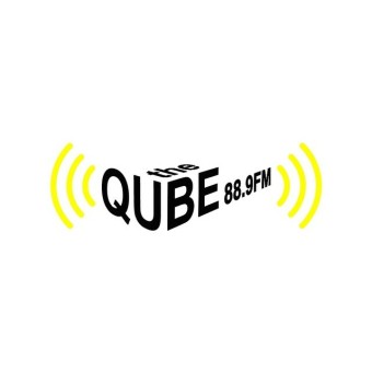 CJMQ the QUBE 88.9 logo