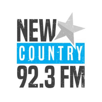 CFRK Fredericton's New Country 92.3 logo