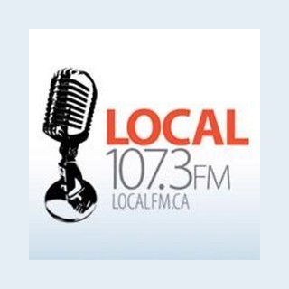 CFMH Local 107.3 FM logo