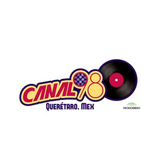 Canal 98  Queretaro Rock Station logo