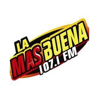 La Más Buena 107.1 FM logo