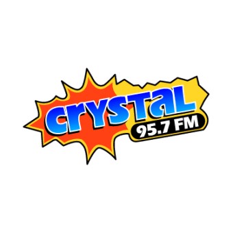Crystal 95.7 FM logo