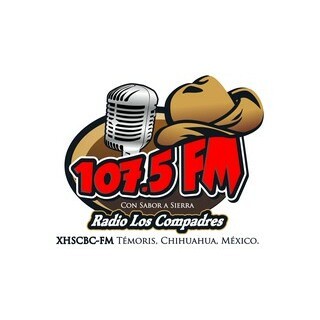 Radio Los Compadres 107.5 FM logo