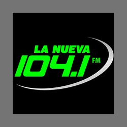 La Nueva 104.1 FM logo