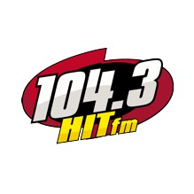 104.3 HIT-FM logo