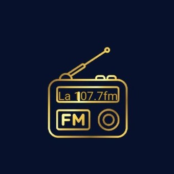 La 107.7 FM logo