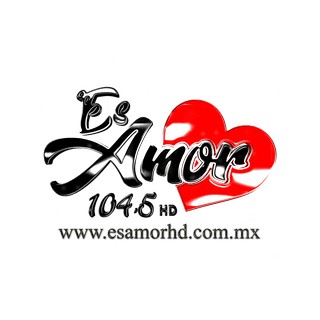 Es Amor 104.5 FM logo
