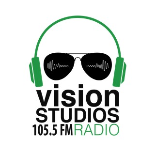 Vision Studios Radio 105.5 FM logo