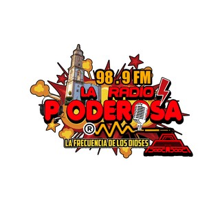 La Poderosa 98.9 FM logo