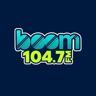 Boom 104.7 FM logo