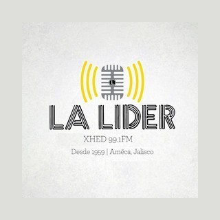 La Líder XHED 99.1 FM logo