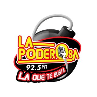 La Poderosa 92.5 FM logo