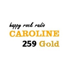 Radio Caroline 259 Gold logo