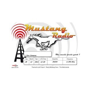 Mustang Radio logo